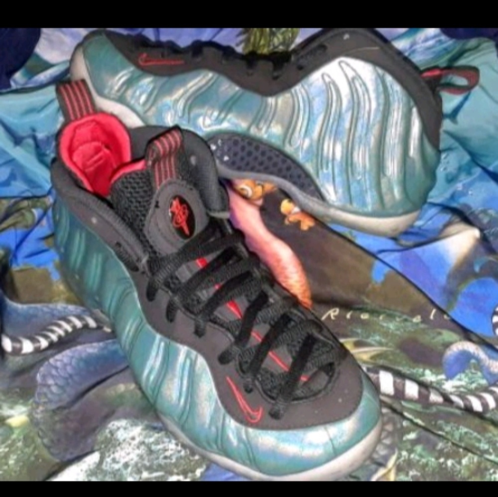 Nike Foamposite one gone fishing
